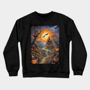 Spooky Halloween Crewneck Sweatshirt